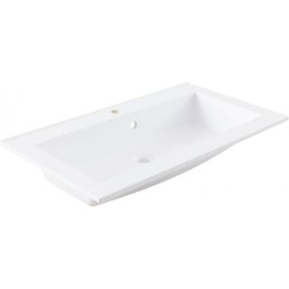 Раковина Aquanet Мокка 303658 85 см белый